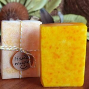 Saffron Shea Butter Soap Rectangular