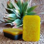 Charcoal & Saffron Soap Rectangular