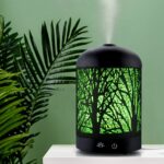 Black Forest Aroma Diffuser Iron 7 Colour LED Nightlight - 160ml Water Capacity