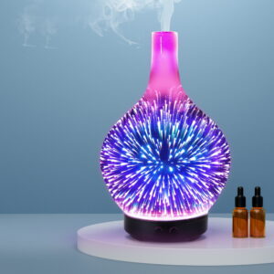 3D LED Light Oil Firework Devanti Aroma Diffuser 100ml