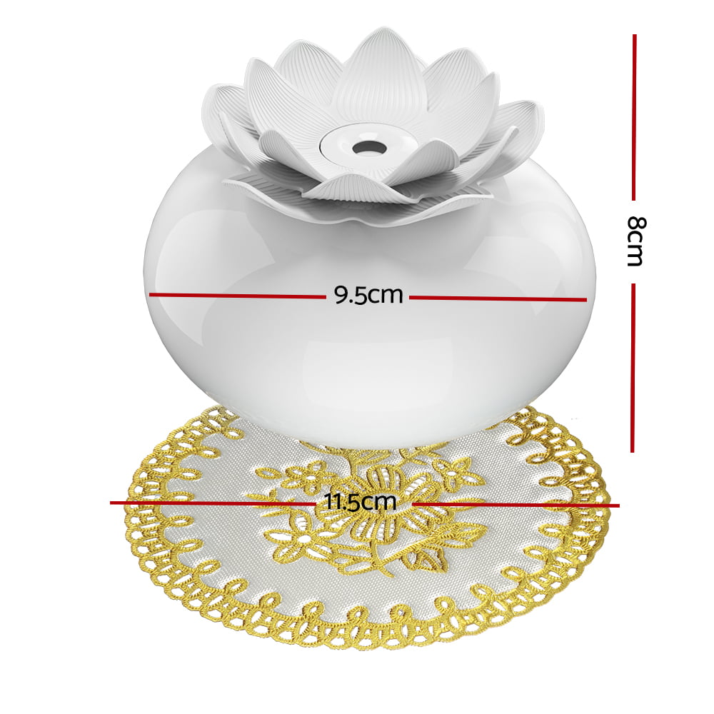 Ceramic Lotus Devanti Aroma Diffuser 200ml - Image 8