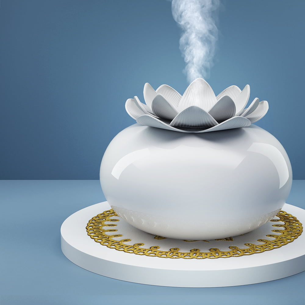 Ceramic Lotus Devanti Aroma Diffuser 200ml - Image 7
