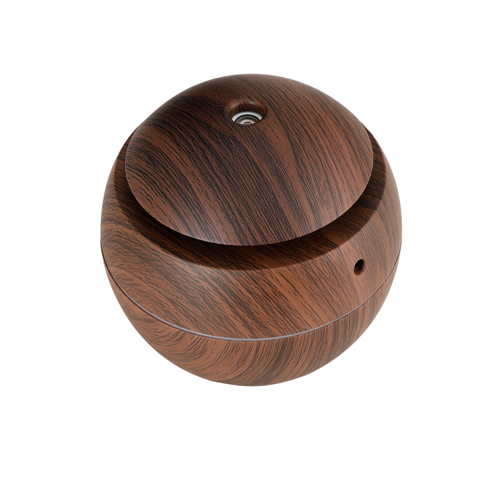 Brown Small Space Devanti Aroma Diffuser Home Office - 130ml Water Capacity - Image 3