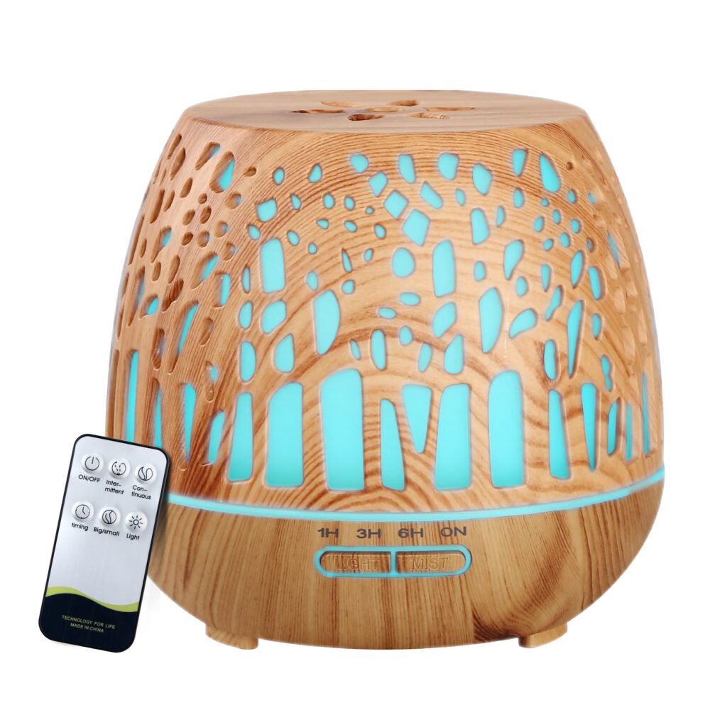 Enchanted Forest Wood Grain Devanti Aroma Diffuser - 400ml - Saffrosol