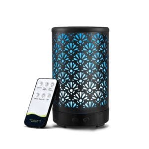 Fan Pattern Design Devanti Aroma Diffuser - 100ml