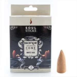 Soul Sticks White Sage Incense Cone - Set of 10