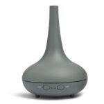 Matte Grey Milano Aroma Diffuser With 3 Pack Essential Oils - 200ml Water Capacity