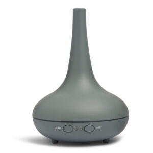 Matte Grey Milano Aroma Diffuser - 200ml With 3 Pack Essential Oils