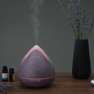 Violet Purespa Diffuser - 400ml With 3 Pack Essential Oils