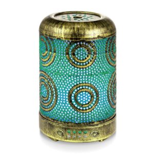 Vintage Gold Activiva Metal Essential Oil and Aroma Diffuser - 100ml