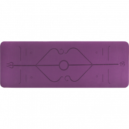 8mm TPE Yoga Mat Exercise Fitness Gym Pilates Non Slip Dual Layer