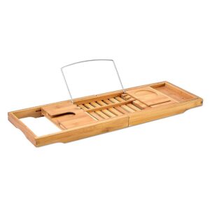 Bathroom Bamboo Bath Caddy