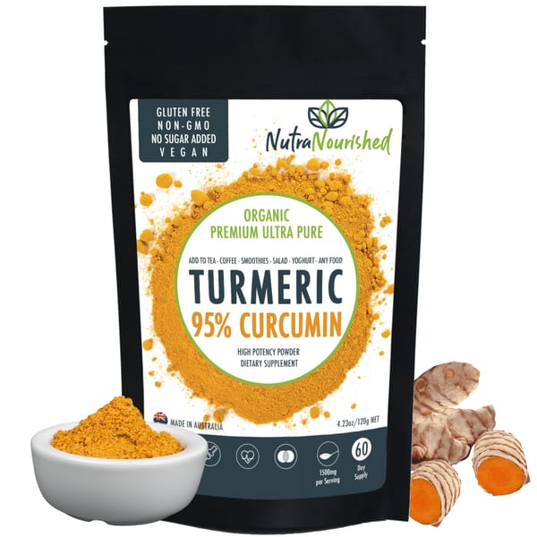Pure Organic 95% Curcumin Powder 120g