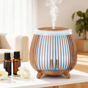 Devanti Ultrasonic Aroma Diffuser Aromatherapy 140ml Capacity 7-Colour LED Lights