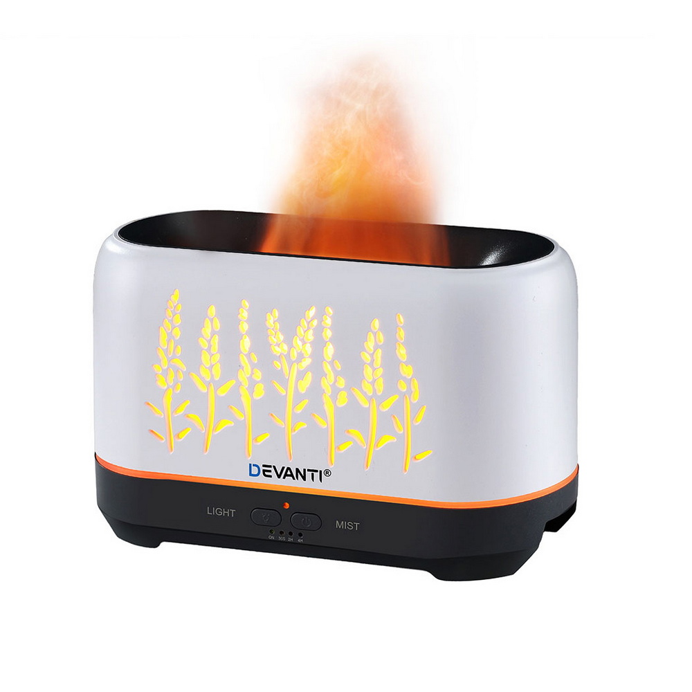 Devanti Aroma Diffuser Aromatherapy Flame - 200ml Water Capacity - Image 5