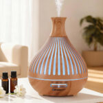 Devanti Ultrasonic Aroma Diffuser Aromatherapy LED Lights - 400ml Water Capacity