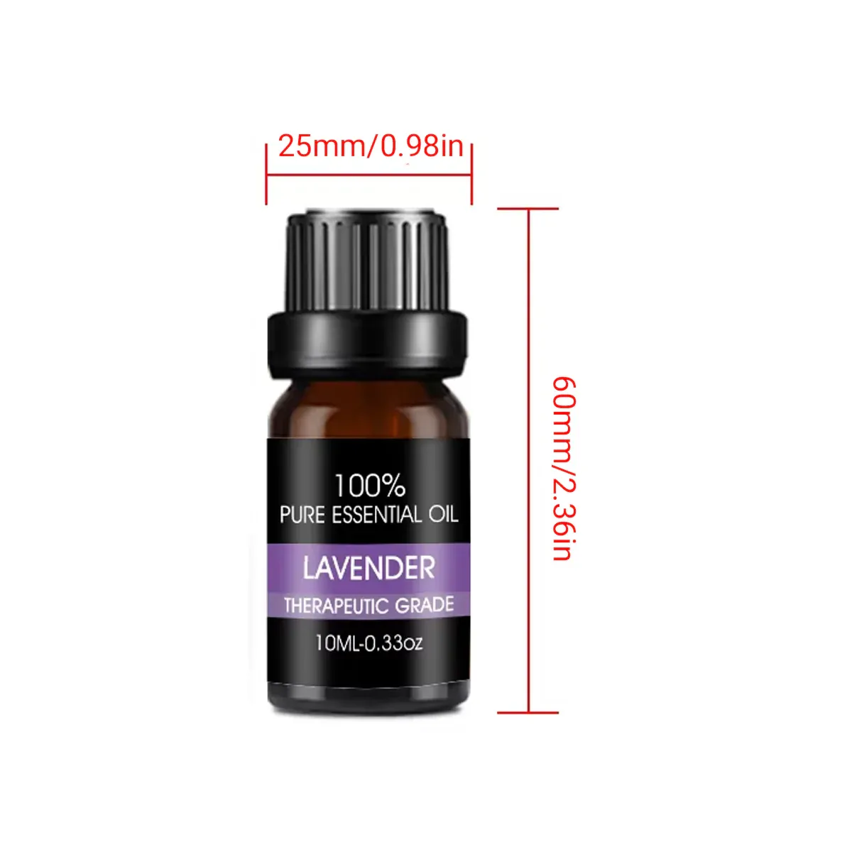 Essential Oil Set 6 Bottles Plant Aromatherapy Oils Natural Scent for Diffuser - Image 13