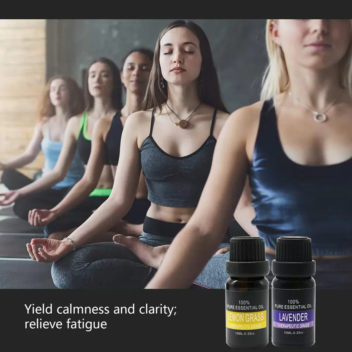 Essential Oil Set 6 Bottles Plant Aromatherapy Oils Natural Scent for Diffuser - Image 9