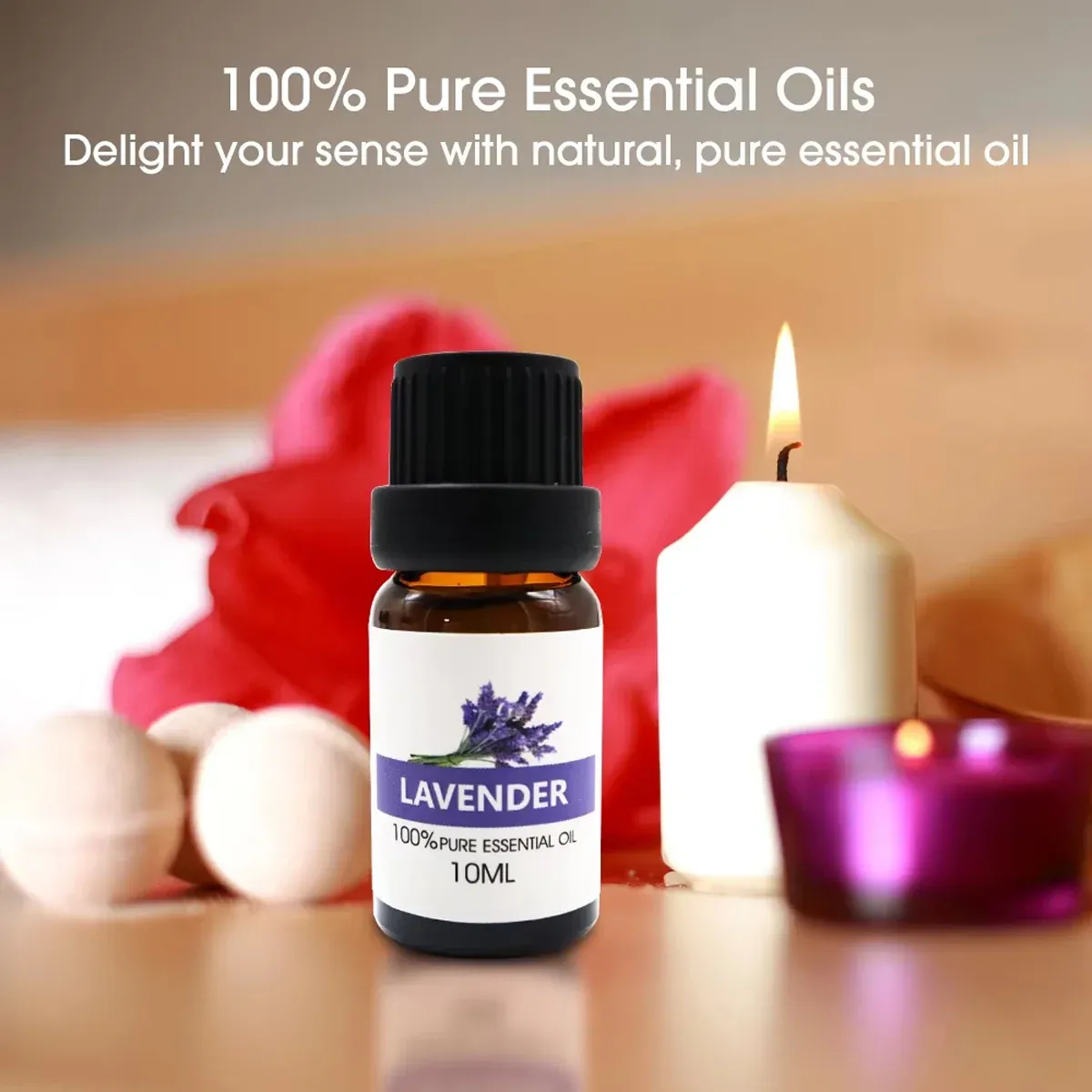 Essential Oil Set 8 Bottles Plant Aromatherapy Oils Natural Fragrance Diffuser - Image 9